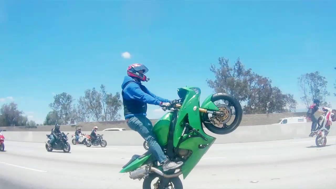 CaliBikeNights stunt ride stunt bike wheelies crashes street bike stunt