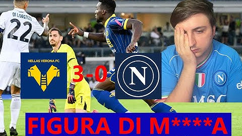 VERONA NAPOLI 3 - 0: FIGURACCIA INCREDIBILE!!!!