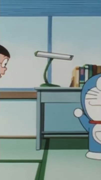 Doraemon gadget helikopter bambu