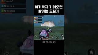 여기까지 기어오면 살려는 드릴게     #모바일배틀그라운드 #배그 #배틀그라운드 #모배 #모바일배그 #게임하…