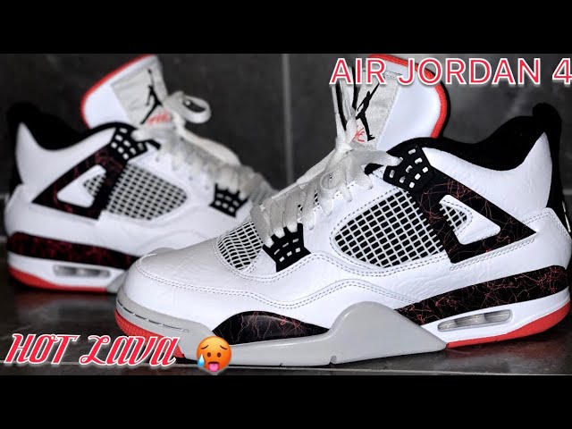 jordan 4 retro hot lava