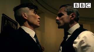 Tension builds for gang leader Tommy Shelby at the asylum | Peaky Blinders - BBC Trailers