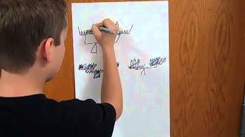 Triangles Paper clips and Pencils Pan Balance