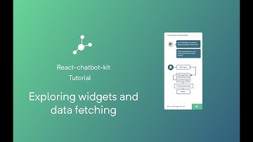 Exploring widgets and data fetching in react-chatbot-kit