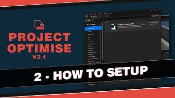 PROJECT OPTIMISE - 02 How To Setup (Unreal Engine 5 Tool)
