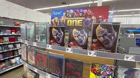 New Movies @ WALMART on DVD / Blu-Ray - January 2025 - (No Talking - Just Physical Media)