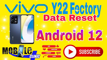 vivo y22 hard reset and factory reset| vivo v2207 hard reset | y22 pattern unlock @mobile_clinic_