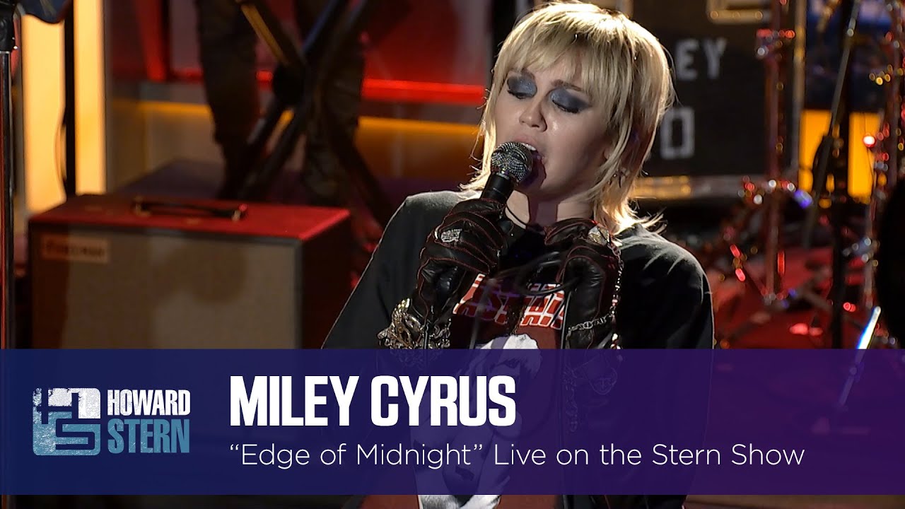 Miley Cyrus “Edge of Midnight” on the Stern Show