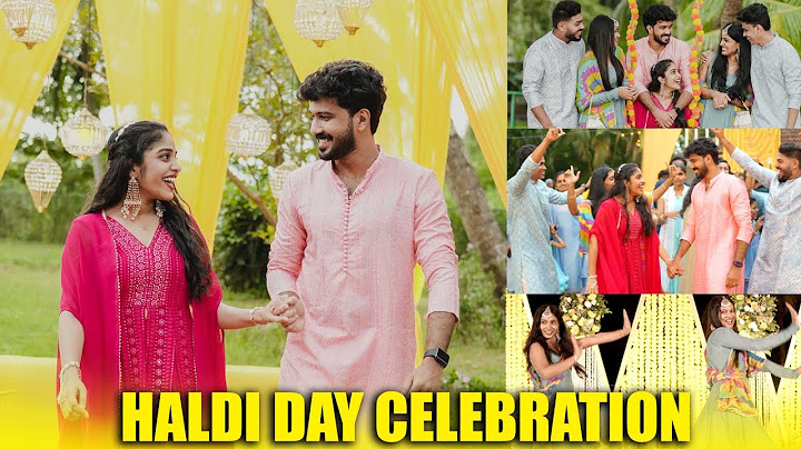 HALDI DAY CELEBRATION 💛 | ANJITHA ❤️ AMAL | PULLOTHI