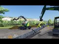 FS22 - Map The Valley The Old Farm 004 🇩🇪 🚜🚧🚛 - Forestry, Farming and Construction - 4K