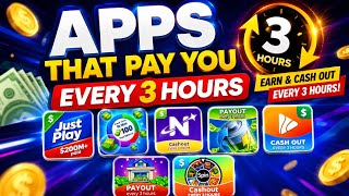 Top 10 Apps That Pay You Every 3 Hours | Legit Money Earning Apps That Pay Real Money