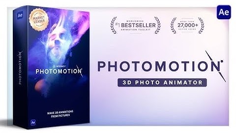 🔥 Photomotion ® - 3D Photo Animator (6 in 1) ( After Effects Template ) | @BestTemplatesHub
