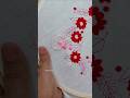 Amazing Stitch Design 🌸 #shorts #shortvideo #diy #flowers #embroiderypatterns