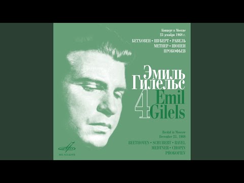 Piano Sonata No. 8 in C Minor, Op. 13 "Pathetique": II. Adagio cantabile bekijken op YouTube