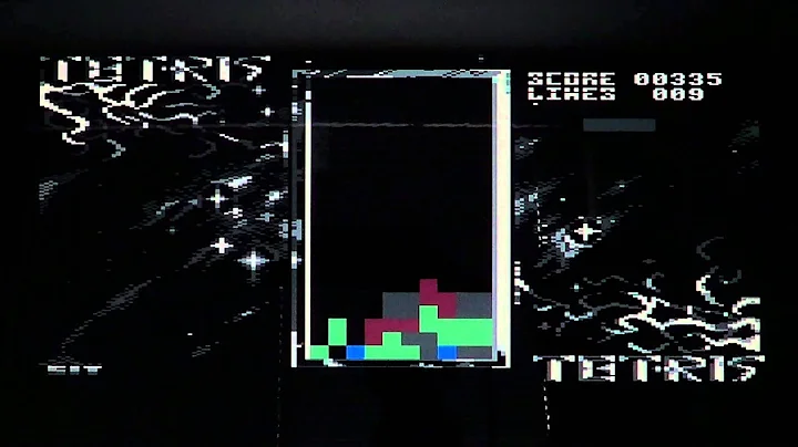 C64 Commodore 64 -Tetris Mirrorsoft
