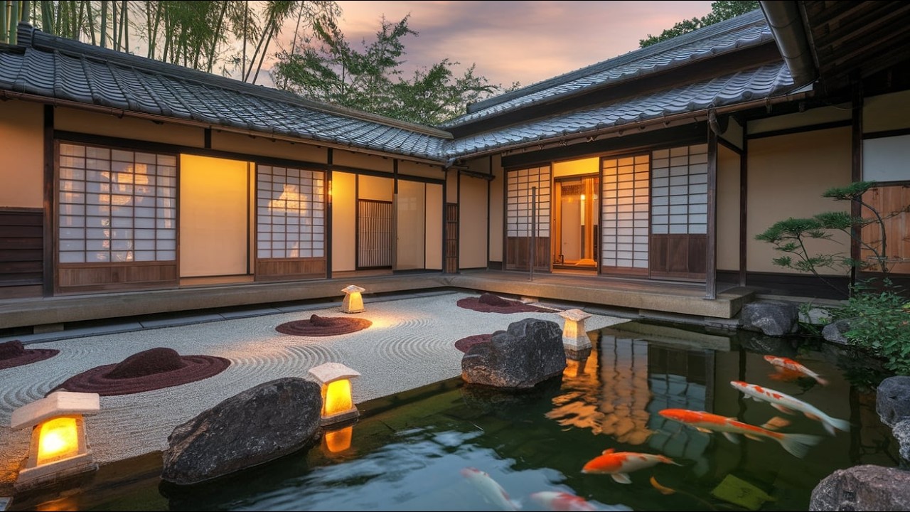 Japanese Zen Villa A Harmonious Retreat