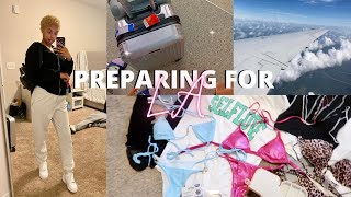 PREPARING FOR MY TRIP TO L.A (shopping, packing, + more) | VLOG