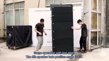 ZSOUND LA212 Hanging and Assembly!