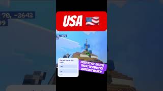 Exterior view of our USA base in Minecraft.  Day 99 of our hardcore adventure