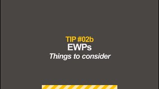 Famous Construction Top Tips Tip 2b - EWPs Things to consider Wealth