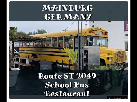 Discover the Untold Story of a School Bus Turned Restaurant in Mainburg, Germany