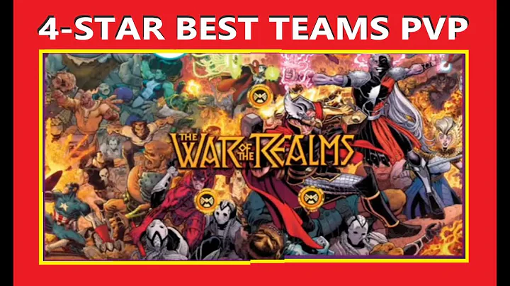 MPQ Best Teams: PvP War of the Realms! 4-Star Team Combos (Marvel Puzzle Quest)