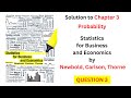 Probability - Q3 (From 'Statistics for Business and Economics by Newbold, Carlson, Thorne)