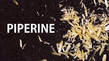 Extracting the spicy chemical in black pepper