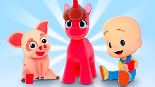 Los Ponis De Plastilina De Cuquín | Globitos Bebé - Canta Con Cuquín