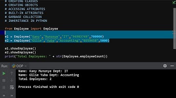 Object Oriented Programming in Python Tutorial 3   Accessing Attributes of Objects