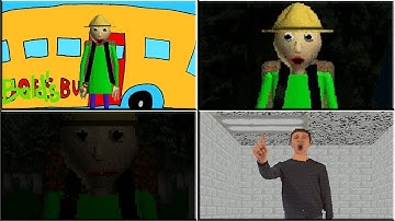 All Character Voices - Baldi