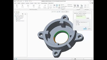 Chamfer Support in PTC Creo Flexible Modeling