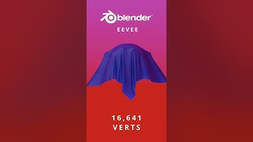 Blender EEVEE Cloth Sim
