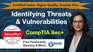 ⚠️ Threats & Vulnerabilities in Cybersecurity for Beginners | GRC Course 3 | CompTIA Security+