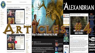 SuppleMENTALs: DM Roundtable - Articles #4