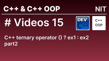 c++  ternary operator part1