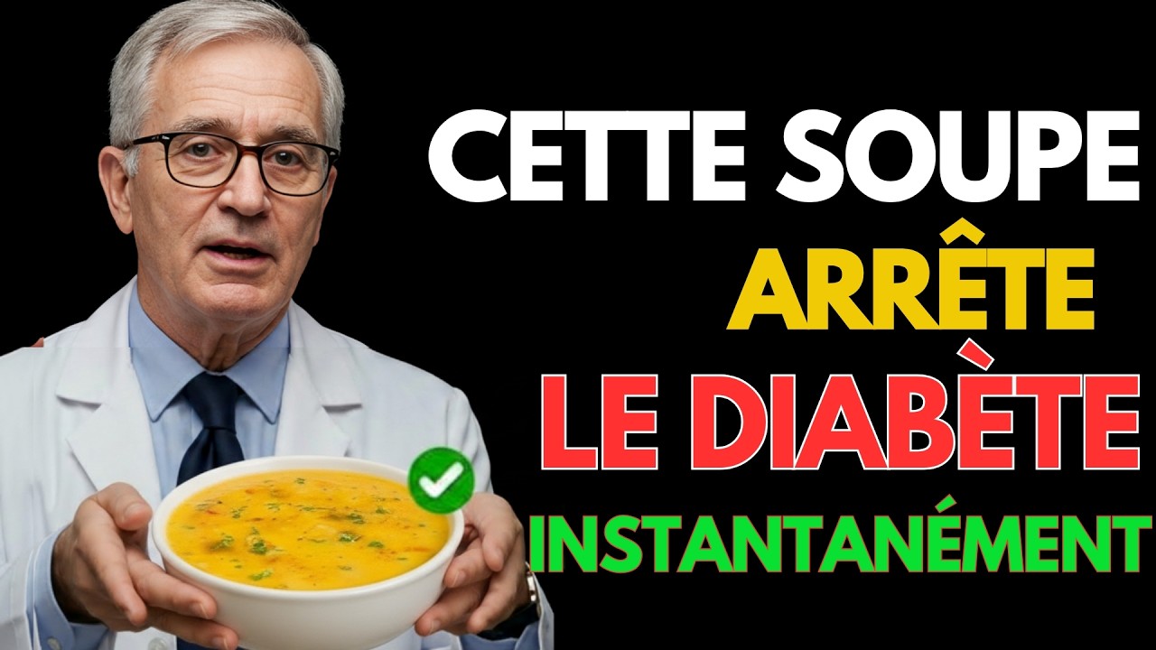 Cette soupe miraculeuse que tout diabétique devrait manger (pour contrôler la glycémie)