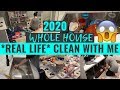 WHOLE HOUSE CLEAN WITH ME 2020 // EXTREME CLEANING MOTIVATION // ALL DAY CLEANING ROUTINE
