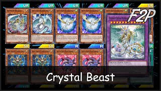 crystal beast deck yugioh duel links TCG: Legend of The Beasts Structure 000 ATK Crystal beast tier 0 deck
