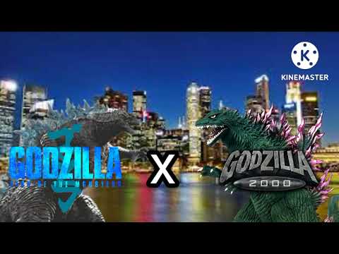 Godzilla king of the monsters KOTM 2019 x Godzilla 2000 millennium theme mashup
