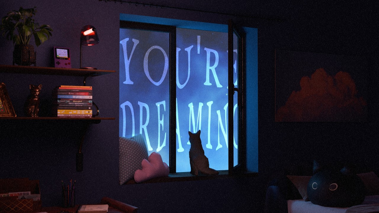 It's 4 a.m. Is this a dream? | clouds, static, sheets rustling | ASMR Ambience | No AI