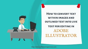 How converting Image Text to Editable Text in the Latest Adobe Illustrator
