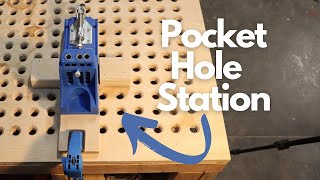 Kreg K4 Pocket Hole Jig Station Scrap Wood Project