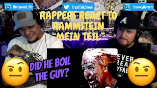 Rappers React To Rammstein "Mein Teil"!!! (LIVE)