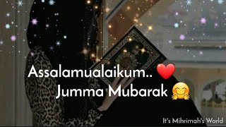  Jumma Mubarak WhatsApp Status 2020 | Beautiful Jumma Mubarak Dua Status | Jumma Mubarak Status 