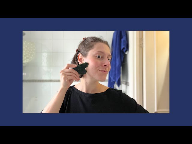 ASMR | Doing My Skincare + Trying Gua Sha For The First Time (Soft Spoken)🫧