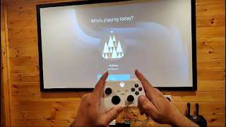 Alpine Lodge Theater Room Xbox & Streaming Operation