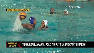 Tundukkan Jakarta, Polo Air Putri Jabar Raih Medali Emas
