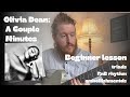Olivia Dean - A Couple Minutes (Easy Guitar Lesson)