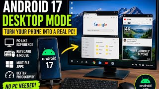 Android 17 Desktop Mode Turns Your Phone Into a PC screenshot 3